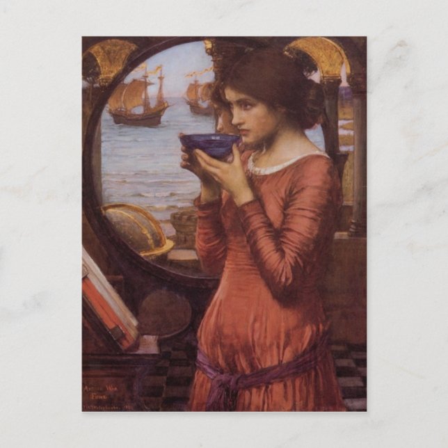 Destiny - John William Waterhouse - Destiny Postcard (Front)