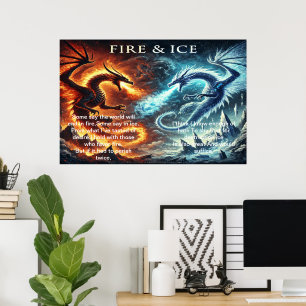 Destiny of Fire and Ice Poster