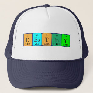 Destiny periodic table name hat