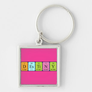 Destiny periodic table name keyring