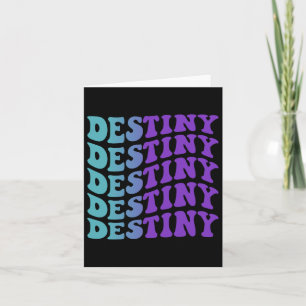 Destiny Suicide Prevention Mental Health Awareness Card