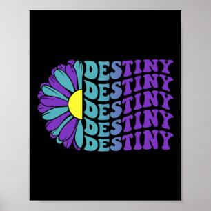 Destiny Suicide Prevention Mental Health Awareness Poster