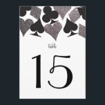 Destiny Vegas Wedding Reception Table Number Card<br><div class="desc">Don't forget to customise both sides and order one for each table!  A modern and unique take on the ikat pattern,  the desert-like colours compliment any warm weather destination wedding. �2birdstone 2011 all rights reserved.</div>