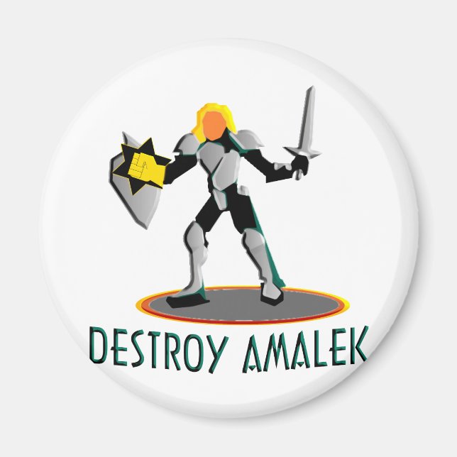 Destroy Amalek Magnet (Front)