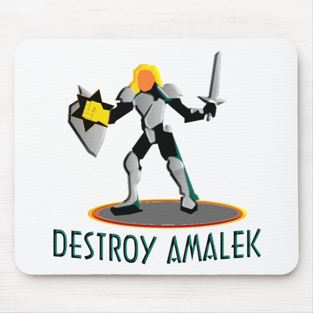 Destroy Amalek Mouse Pad (Front)