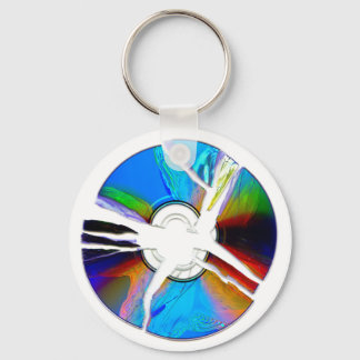 Destroyed CD II basic keychain