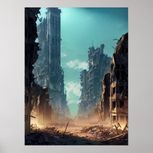 Destroyed City  Poster