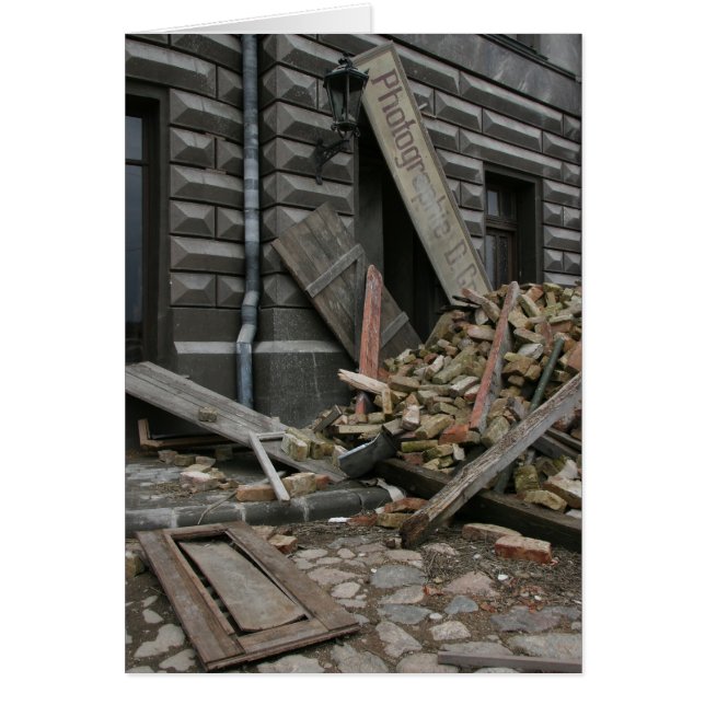 Destroyed photostudio (Front)