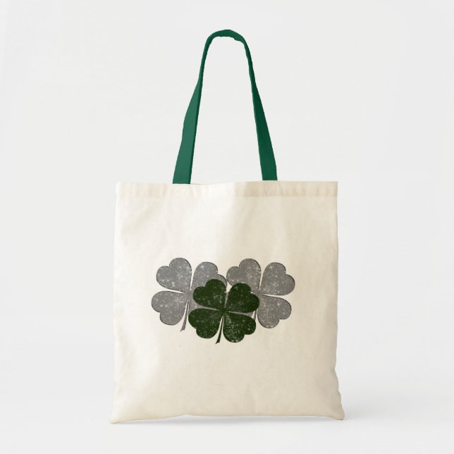 Destroyed Shamrock Tote Bag (Front)