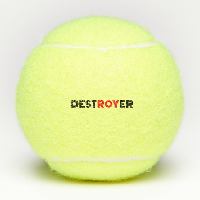 Destroyer Roy Tennis Balls (Front)