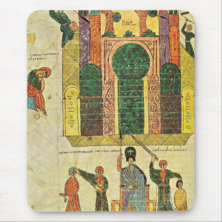 Destruction of the first temple by Nebuchadnezzar Mouse Pad