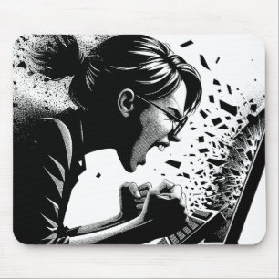 Destructive Code Mouse Pad