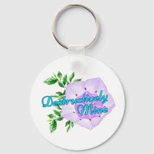 Destructively Mine Key Ring