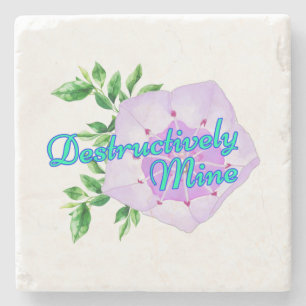Destructively Mine Stone Coaster