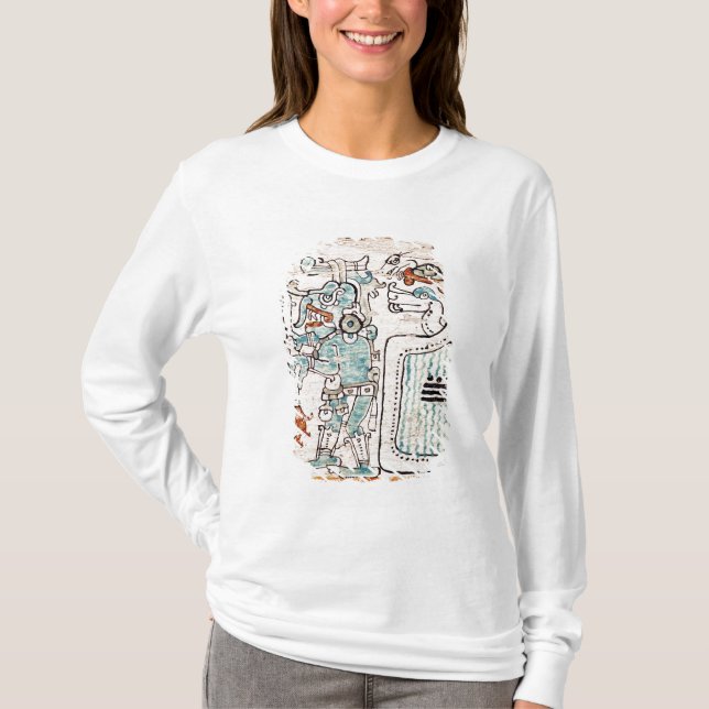Detail from a Mayan codex T-Shirt (Front)