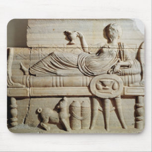 Detail from a sarcophagus mouse pad