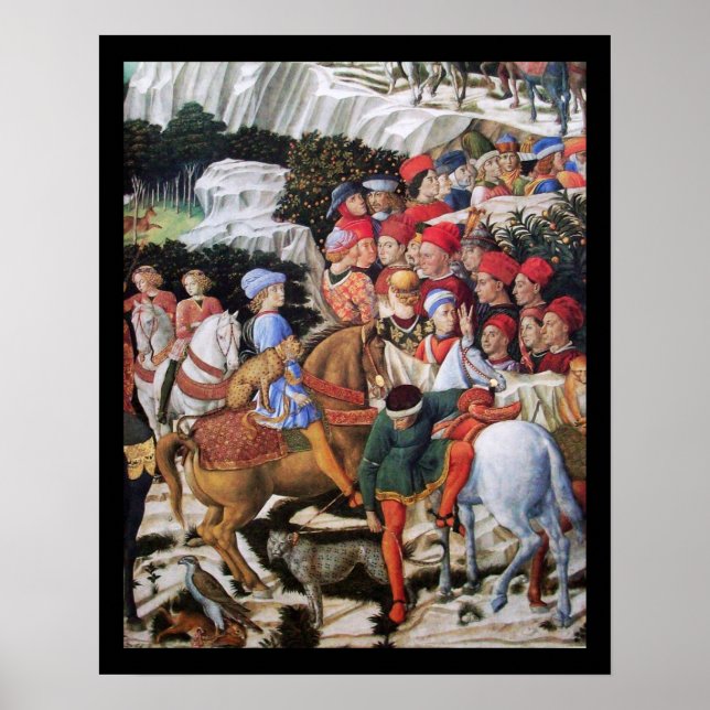 Detail from Procession of the Magus Melchior Poster (Front)