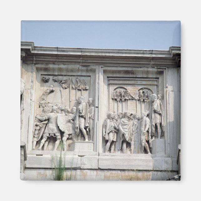 Detail from the Arch Constantine Magnet (Front)