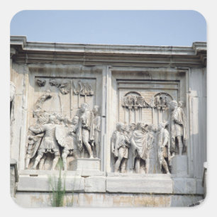 Detail from the Arch Constantine Square Sticker