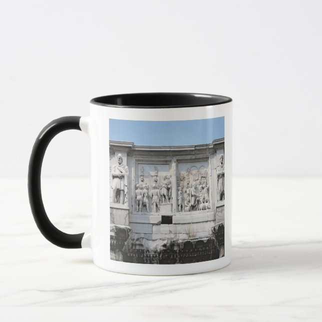 Detail from the Arch of Constantine Mug (Left)