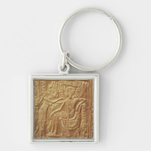 Detail from the little shrine of Tutankhamun Key Ring