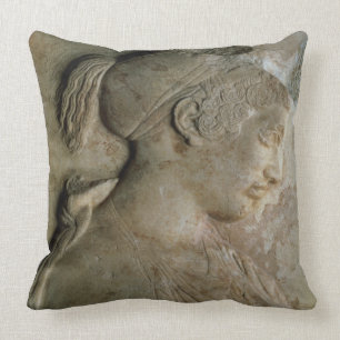 Detail from the stela of Philis, from Thasos, c.5t Cushion
