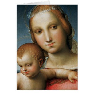 Detail from <Virgin and Child> Attributed to Rapha