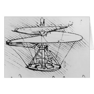 Detail of a design for a flying machine, c.1488