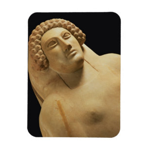 Detail of a female sarcophagus from Cadiz, 5th-4th Magnet