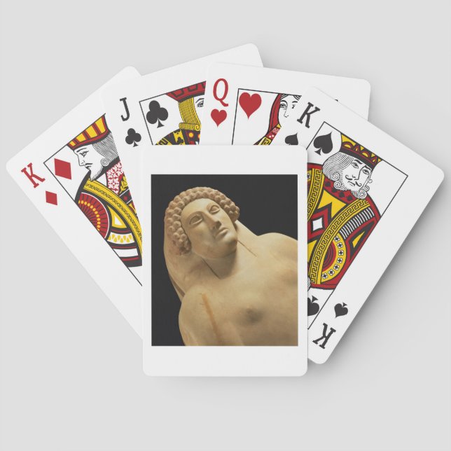 Detail of a female sarcophagus from Cadiz, 5th-4th Playing Cards (Back)