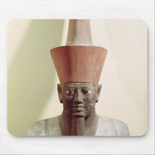 Detail of a statue of Mentuhotep II Mouse Pad