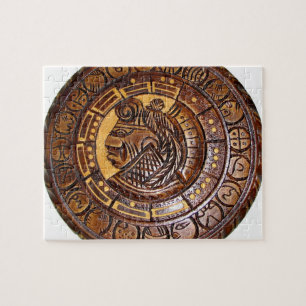 Detail of Ancient Mayan Calendar Jigsaw Puzzle