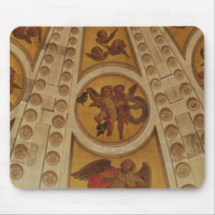 Detail of angels from the dome, built 1635-42 mouse pad