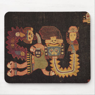 Detail of Burial cloth, Paracas Tribe Mouse Pad