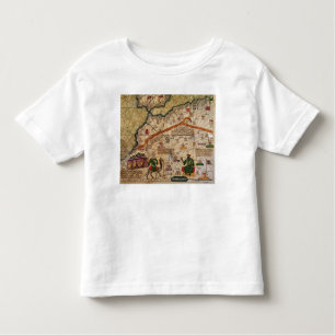 Detail of Copy of a Catalan Map of Europe Toddler T-Shirt