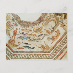 Detail of Fish, from Vega Baja Postcard