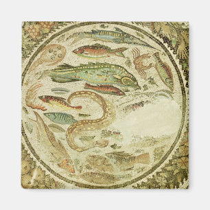 Detail of fish, The Four Seasons, from Vega Baja Magnet