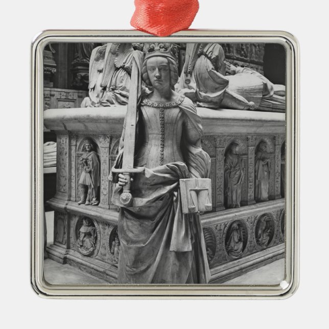 Detail of Justice Metal Tree Decoration (Front)