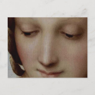 Detail of Madonna of the Meadow Postcard