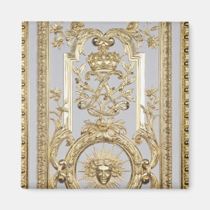 Detail of panelling magnet