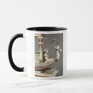 Detail of prow of a boat with head of Syrian Mug