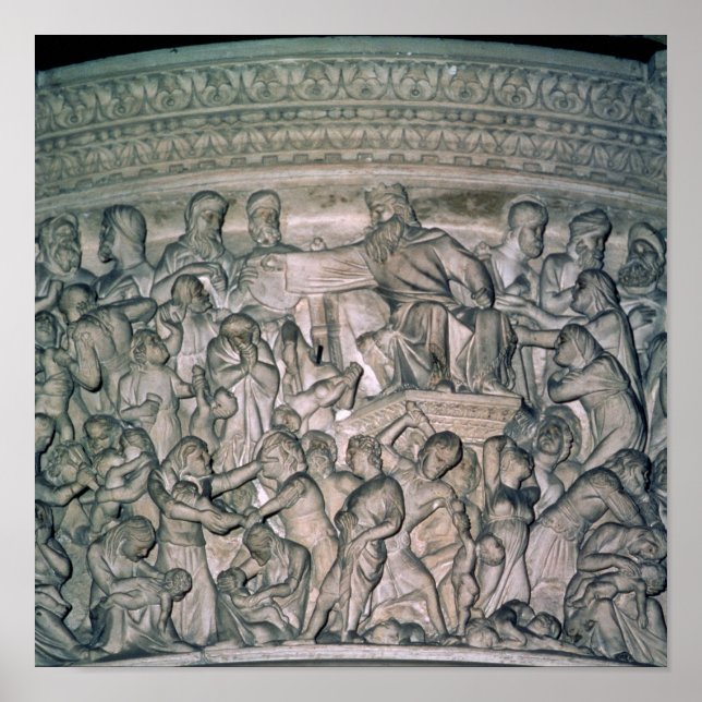 Detail of Pulpit, 1302-10 Poster (Front)
