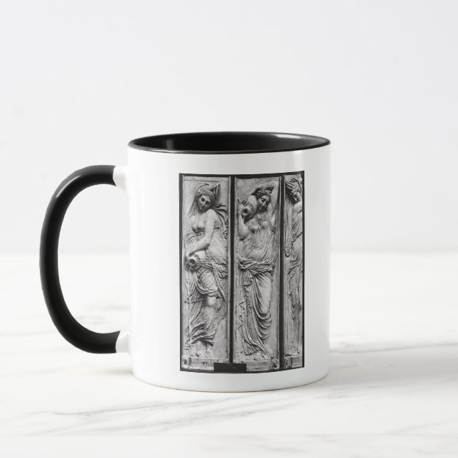 Detail of reliefs mug (Left)