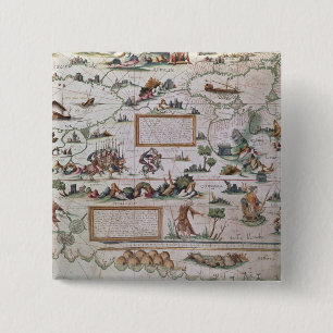 Detail of Siberia 15 Cm Square Badge