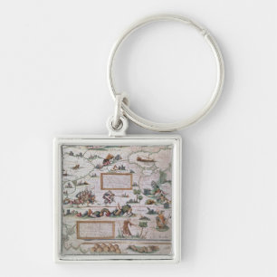 Detail of Siberia Key Ring