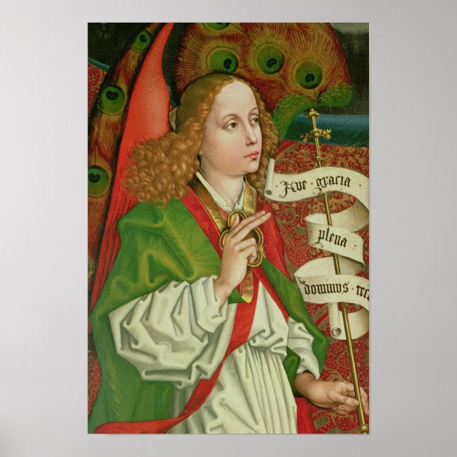 Detail of the Archangel Gabriel Poster (Front)
