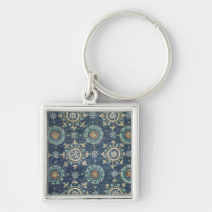 Detail of the floral decoration from the vault key ring