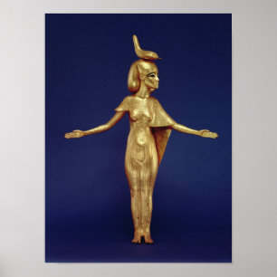 Detail of the goddess Selket Poster