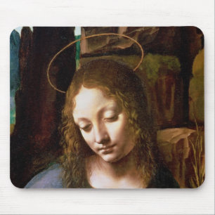 Detail of the Head of the Virgin Mouse Pad