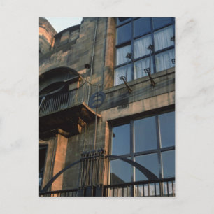Detail of the ironwork of the North Fa�ade Postcard